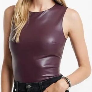 EXPRESS Purple bodysuit
